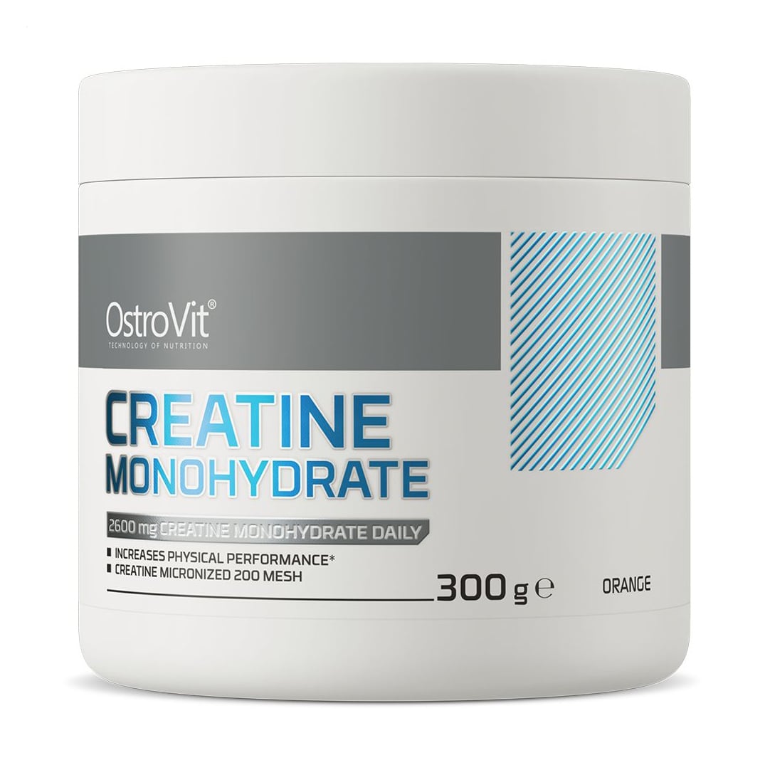 Креатин OstroVit Creatine Monohydrate Апельсин, в порошку, 300 г